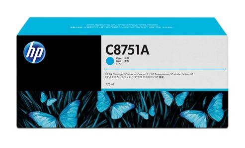 Image of Hp C8751a Printer Ink Cartridge - Cyan