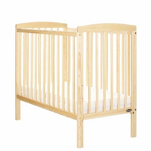 Image of Obaby Mini Cot + Mattress ( Natural)