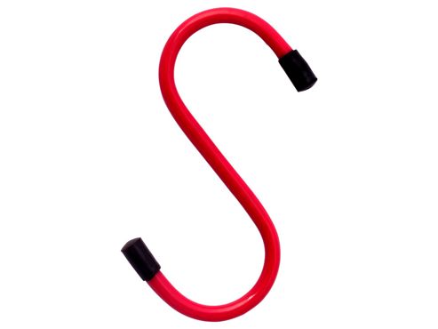 Image of Basic 23735 S Hook Plastic Coated 100mm X2