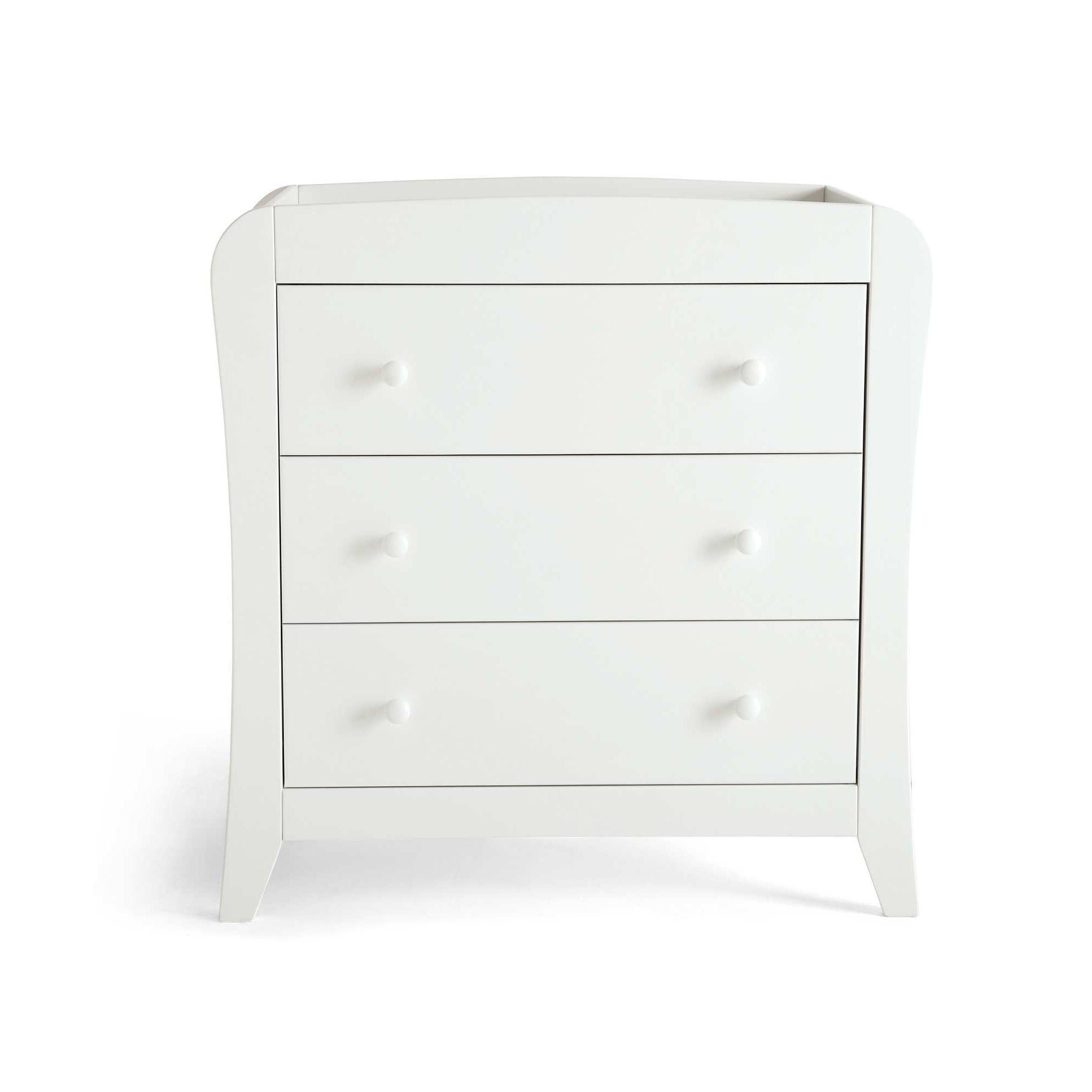 Mamas & Papas - Fern White - Dresser with changer at Tesco Direct