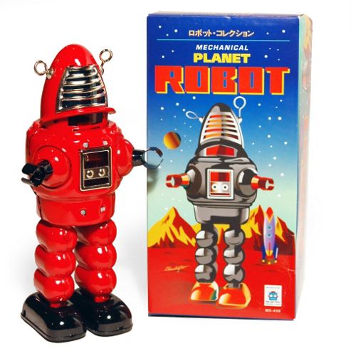 Image of Retro Tin Collectable Ornament - Red