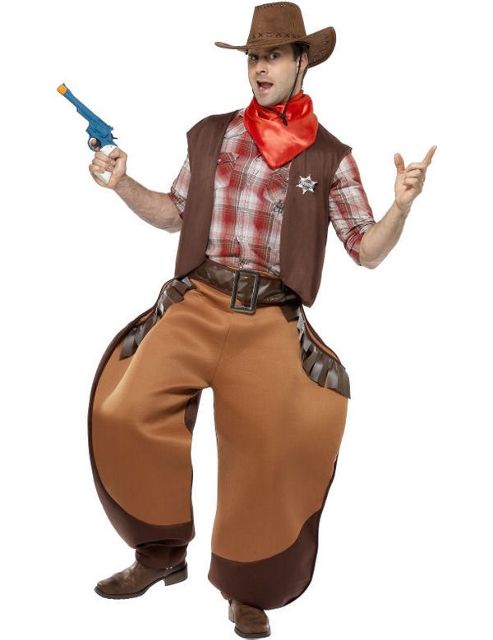 Image of Big Bad John Cowboy - Adult Costume Size: 38-40