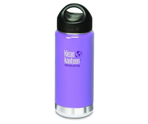 Image of Klean Kanteen 473ml Wide Insulated Drinks Bottle Lavender (w Loop Cap)
