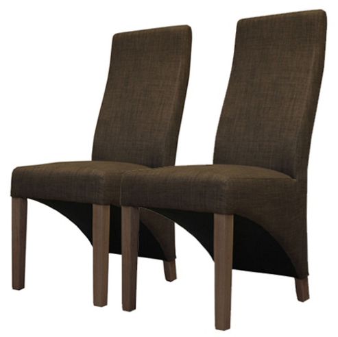 Image of Baumhaus Cdr03c Full Back Upholstered Dining Chairs