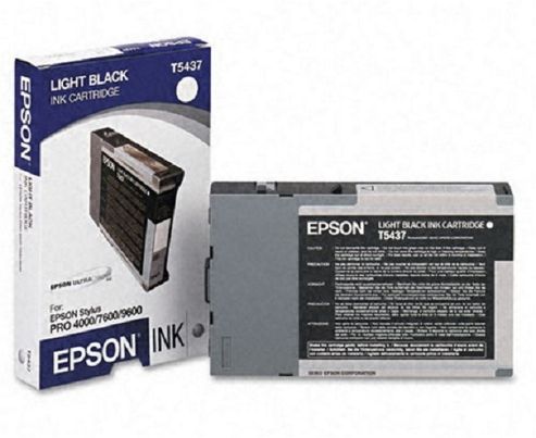 Image of Epson Ultrachrome T5437 Light Black Ink Cartridge (110ml)