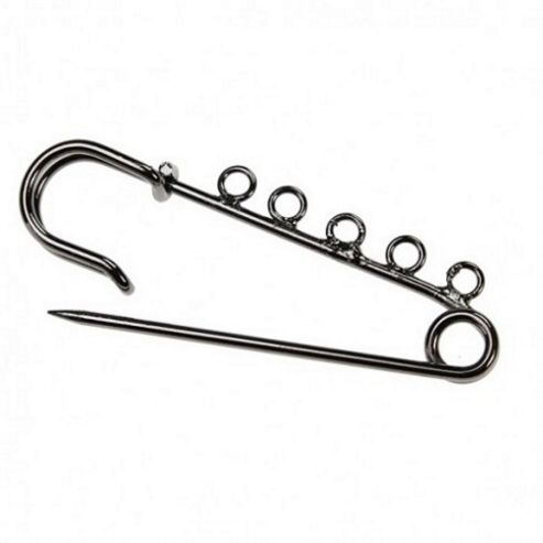 Image of Large Kilt Pin - Black - 1 Pack