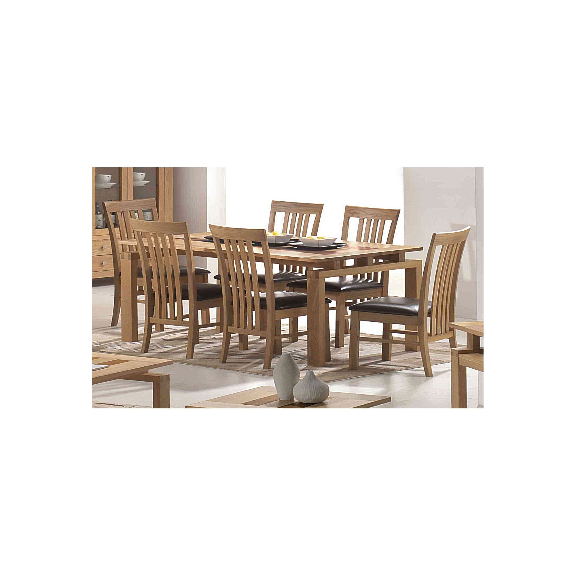 Heartlands Ravenna Solid Oak 7 Piece Dining Set at Tescos Direct