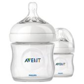 Philips AVENT SCF690/27 Natural 4 oz/125 ml Newborn Flow Teat Bottle