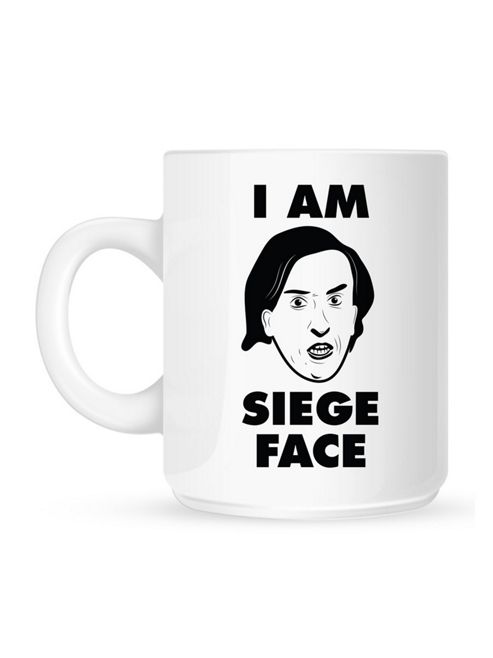 Image of I Am Siege Face 10oz Ceramic Mug