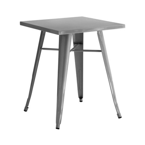 Image of Premier Housewares Cubic Table - Silver