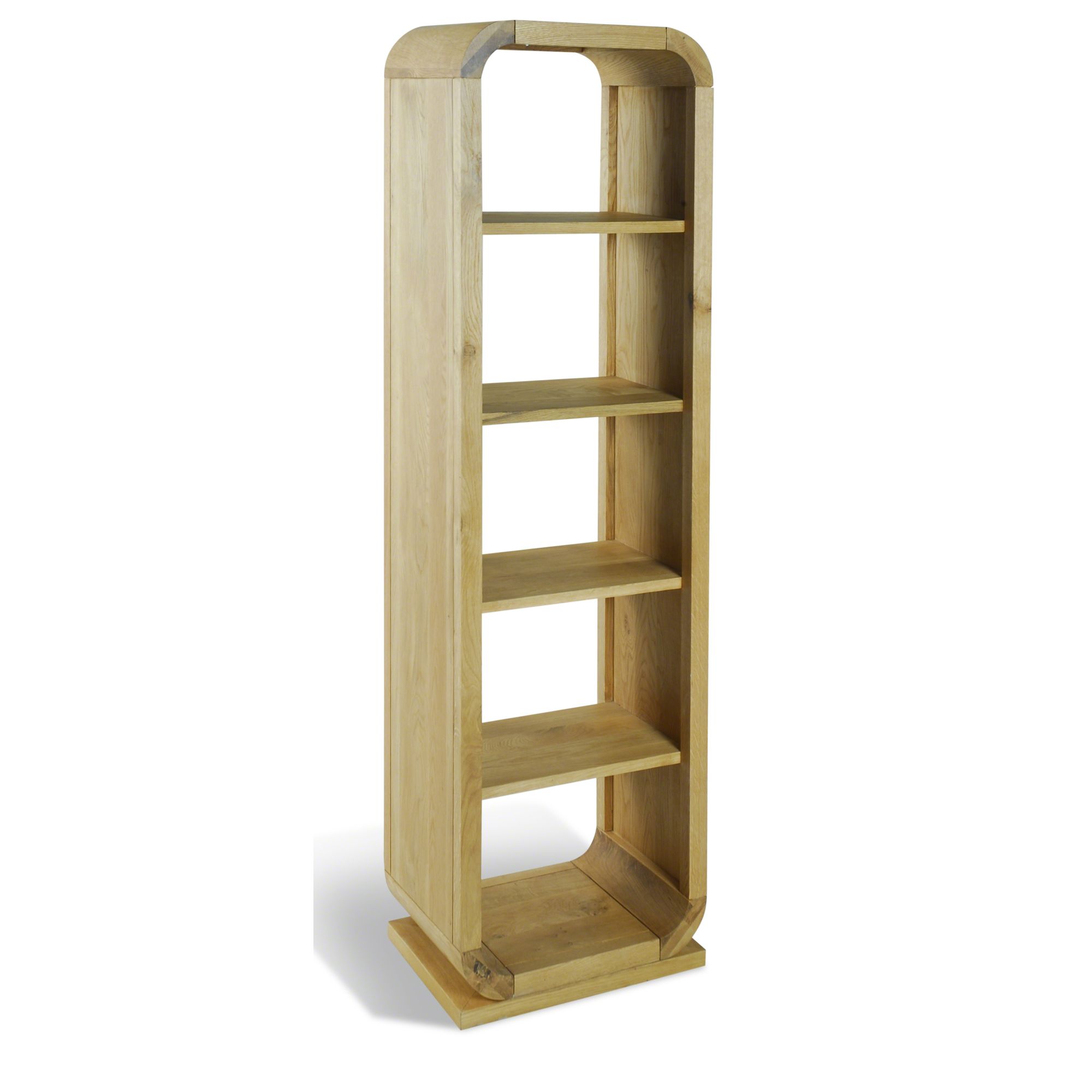 Oceans Apart Cadence Oak Open Back Four Shelves Unit - Oak at Tesco Direct