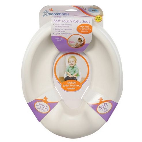 Image of Dreambaby Soft Touch Potty Training Seat White