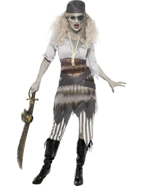 Image of Women's Pirate Halloween Costume Small