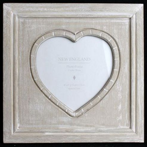 Image of Large Driftwood Effect Photo Frame - Beige