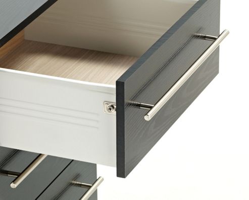 Image of Ideal Furniture Bobby 4 Drawer Slim Chest - Beech