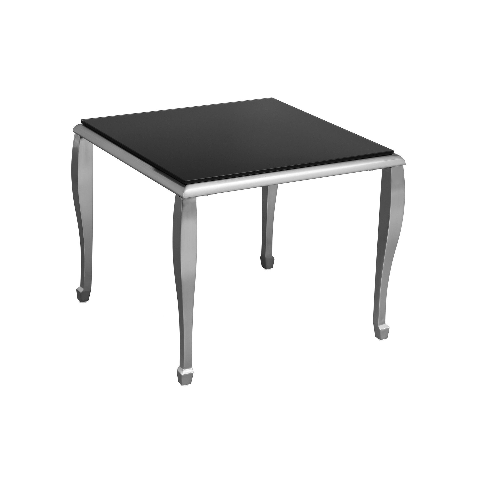 Premier Housewares End Table with Nickel Plated Legs at Tesco Direct