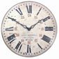 Roger Lascelles Clocks Station Wall Clock with 24 Hour Numerals