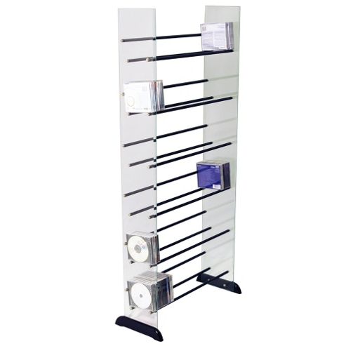 Image of Avante - Glass Cd / Dvd Blu-ray / Media Storage Shelves