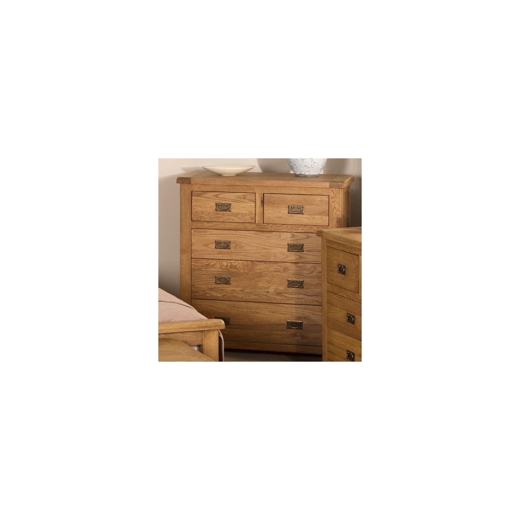 Elements Woodville Five Drawer Chest at Tesco Direct