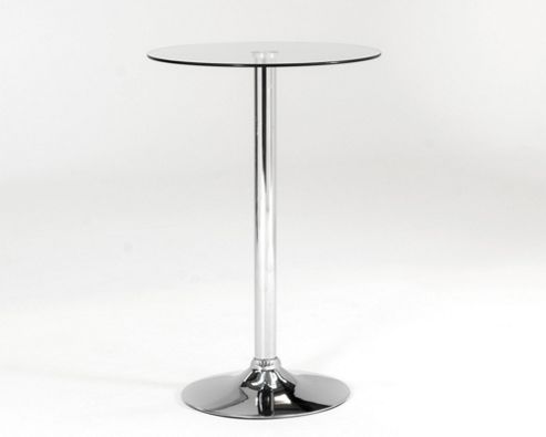 Image of Wilkinson Furniture Bistro Table In Clear