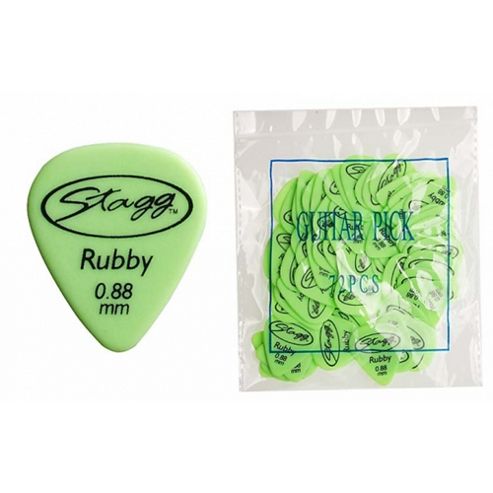 Image of Stagg Rsr88 Standard 0.88mm Picks - 72 Pack