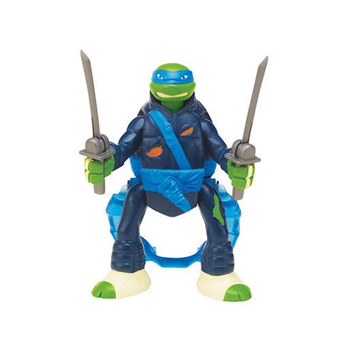 Image of Teenage Mutant Ninja Turtles - 14cm Throw 'n Battle Leonardo