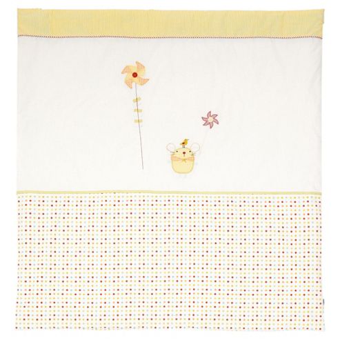 Image of Mamas & Papas Cotbed Quilt & Bumper Set, Windmill