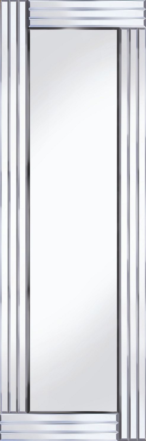 Image of Pharmore Ltd Classic Triple Bar Mirror - Silver