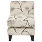 Dandelion fabric accent chair mink