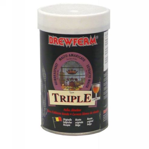 Image of Brewferm Triple Belgian (abv 8%) 24 Pint Beer Kit
