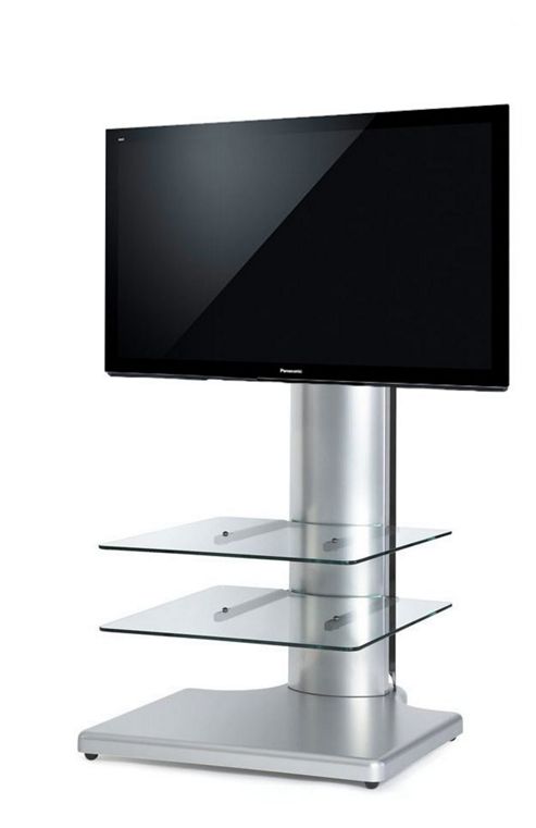 Image of Origin Ii S2 Flat Panel Tv Stand In Silver