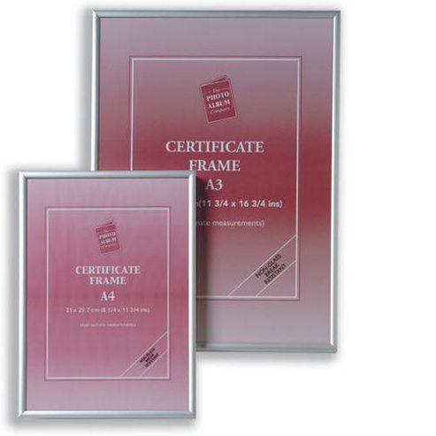 Image of Photo Album Company Aluframe Clip-in With Clear Styrene Front A4 Ref 61561m1