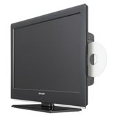 Sharp LC22DV240K 22" HD Ready LCD TV/DVD Combi
