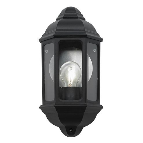 Image of Endon Lighting Vanda Outdoor Wall Lantern In Black