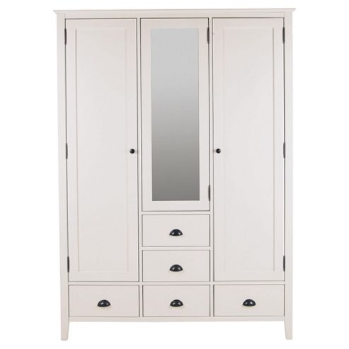 Image of Southwold Triple Wardrobe With Drawers