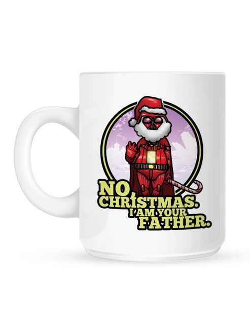 Image of Christmas Vader 10oz Ceramic Mug