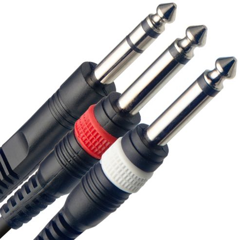 Image of Rocket Stereo Phone Plug - 2 Rca Plugs Audio Cable - 3m