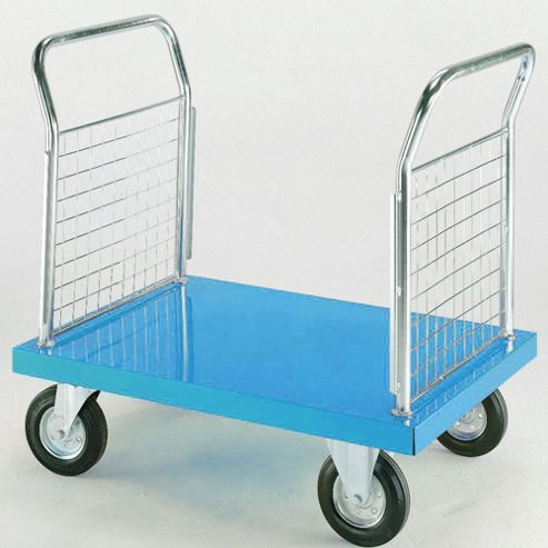 Image of 1000x700mm Platform Truck Double End Mesh