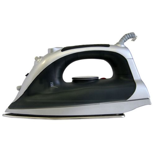 Image of Sabichi Steam Iron In Black And Silver