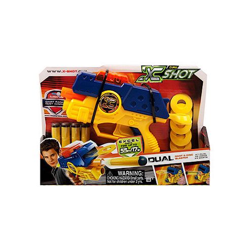 Image of X Shot Dual Dart And Disc Blaster