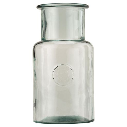Image of Tesco Recycled Clear Glass Vase Large