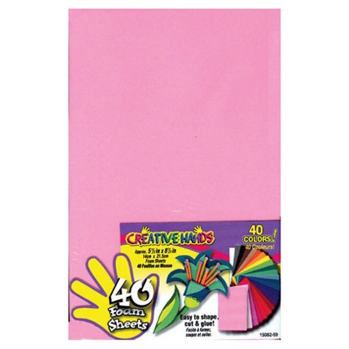 Image of Small Foam Sheets 40 Sheets