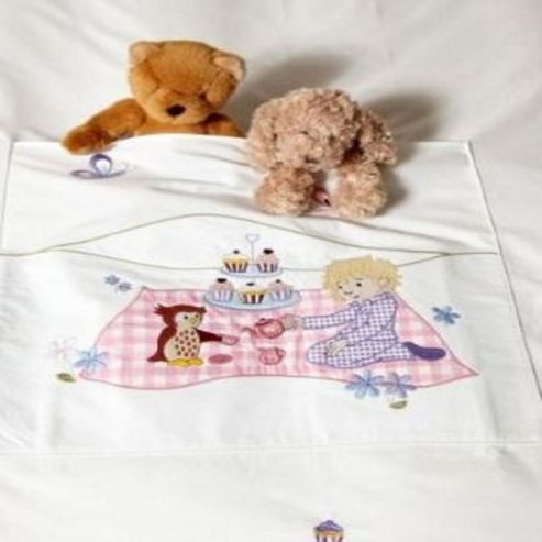 Image of Owl Tea Party, Single Bedding