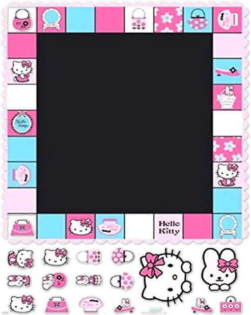Image of Hello Kitty Chalkboard Sticker