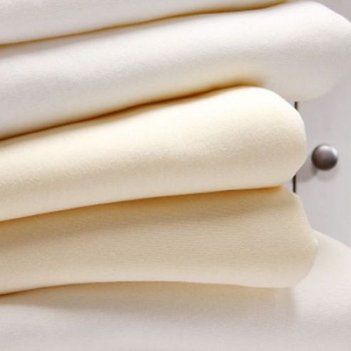 Image of Bed-e-byes Jersey Fitted Sheets 2 Pack - Cream