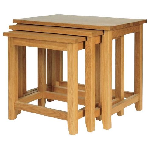 Image of Hereford Oak Nest Of Tables