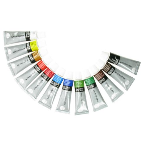 Image of Daler Simply Watercolour Set 12 X 12ml Tubes