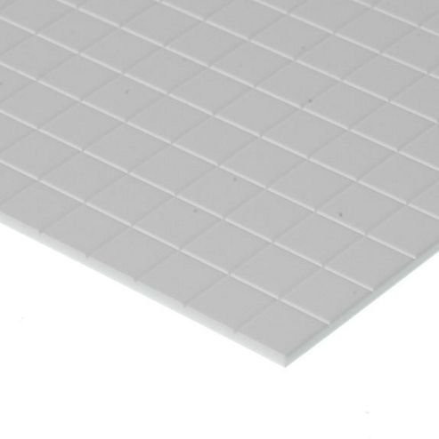 Image of Evergreen Styrene Sidewalk 4.8mm Squares (3/16")