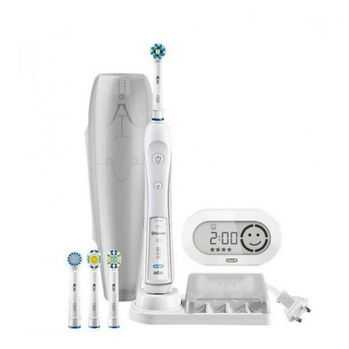 Image of Oral-b Pro 6000 Smartseries With Bluetooth Connectivity In White