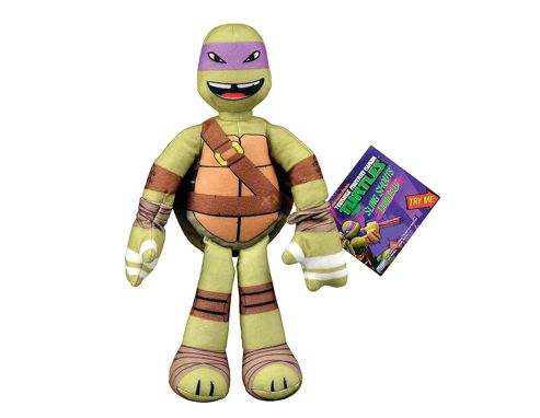 Image of Teenage Mutant Ninja Turtles Sling Shouts 9" Plush Donatello Purple